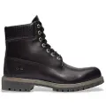 Timberland for man. TB0A2P6WA3L1 6-Inch Premium Waterproof Leather Booties Black (37 W), Flat, Laces, Casual