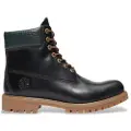 Timberland for man. TB0A2P6WEEQ1 6-Inch Premium Waterproof Leather Booties green (37 W), Flat, Laces, Casual