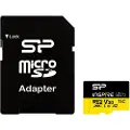 Silicon Power Microsdxc V30 Uhs-i U3 A2 256gb Minnekort