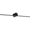 Paulmann Sava, Sort, Akryl, Metall, IP44, 1 lamper, LED, 5 W