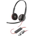Poly Bw 3220 Usb-c +usb-c/a Voip-hodetelefoner