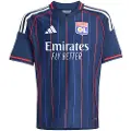 Adidas Olympique De Lyon 25/26 Borte Junior T-skjorte Med Korte Ermer