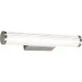 QAZQA Retro vegglampe gunmetal 40 cm inkl. LED IP44 - Coco
