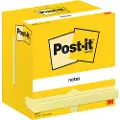 Post-It 655-CY, Rektangel, Gult, Papir, PEFC, 127 mm, 76 mm