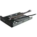 Inter-Tech IPC 2U-20240 - Rackmonterbar - 2U - ATX - ingen strømforsyning - USB