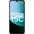 Xiaomi Redmi 15C, 17,5 cm (6.9), 1660 x 720 piksler, 4 GB, 256 GB, 50 MP, Blå