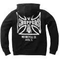 West Coast Choppers Dominator Genser Med Hel Glidelås