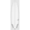 Torq Tec Go-Kart 6'8 Surfebrett hvit