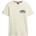Superdry Biker Rock Relaxed Fit Kortarmet T-skjorte