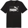 Puma Graphic No.1 Logo Tee Men, Clothing, Black, L