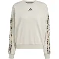 Adidas Animal Print 3 Stripes French Terry Collegegenser