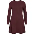 Vila Comfy A-line Kjole Med Lange Ermer
