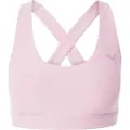 Puma CLOUDSPUN Training Bra Women, Clothing, Poised Pink Heather, XS