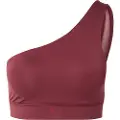 Puma SHAPE Asymmetrical Bra Women, Clothing, Ruby Shimmer, XL