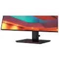 Lenovo ThinkVision P27h-28 - LED-skjerm - 27 - 2560 x 1440 QHD @ 60 Hz - IPS - 350 cd/m² - 1000:1 - 4 ms - HDMI, DisplayPort, USB-C - høyttalere - ravnsort