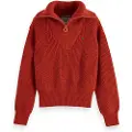 Scotch & Soda U9b01037t Genser Med Halv Glidelås