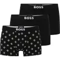 Hugo Boss for man. 50549832 Set 3 Boxers One black (S), Homewear, Cotton