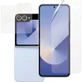 PanzerGlass - Skjermbeskyttelse for mobiltelefon - klassisk passform + ultra-bred passform - for Samsung Galaxy Z Flip6