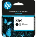 HP 364 svart blekkpatron, original, pigmentbasert blekk, svart, HP, Photosmart B8550 Photosmart Premium Fax C309 Photosmart Premium C309 Photosmart Premium Fax C309..., 1 stk.