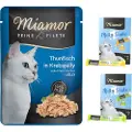 Miamor Fine Filéter i gelè 6 x 100 g - Tunfisk i krepsegelè