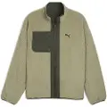 Puma Reversible Hybrid Sherpa Jacket Men, Clothing, Lux Army, L