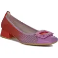 Hispanitas for woman. BHV243335 Aruba leather shoes pink, purple (37), 1 to 3 cm, None, Casual