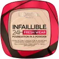 L'Oréal Infaillible 24h Fresh Wear Powder Foundation - 20 Ivory 9g