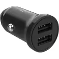 FIXED dobbel USB-billader 15W, svart | Korrigert