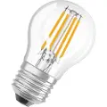 Osram LED STAR - LED-filamentlyspære - form: P45 - klar finish - E27 - 5.5 W (ekvivalent 60 W) - klasse D - varmt hvitt lys - 2700 K