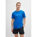 Hugo Boss for man. 50503276 Rn T-shirt blue (S), Casual, Cotton, Short sleeve