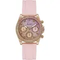 GUESS Sparkling Pink Dameklokke