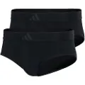 Adidas Underwear Low Rise 3 Stripes Active Flex Cotton Slips 2 Enheter