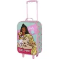 KARACTERMANIA Barbie Pets Soft 3d Trillekoffert