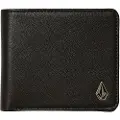 Volcom Slim Stone S Lommebok svart