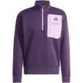 Adidas Mercedes-amg Petronas Formula One Team Premium Woven Fleece Halv Glidelås Genser