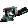 Metabo SM 18 LTX BL, Eksentersliper, Sort, Grønn, Rød, Børsteløs, 4000 RPM, 10000 RPM, 2 mm