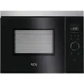AEG MBB1755SEM - Mikrobølgeovn - innebygd - 17 liter - 800 W - rustfritt stål