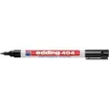 Edding Marker Edding 404 sort 0.75 mm permanent - for glas, metal, plastik (stk.)