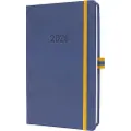 Sigel L2602 Ugekalender Linescape 2026 Hardcover DIN A5 Blå , Gul 1 stk Antal sider: 176