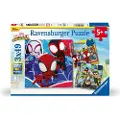 Ravensburger Puslespill Spidey's Adventures 3x49 brikker,