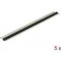 DeLOCK - Connector - polyester - svart (en pakke 5)