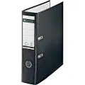 Leitz 180° - Hevarmbuefil - bokryggbredde: 80 mm - for A4 (210 x 297 mm) - kapasitet: 600 ark - svart