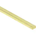 Reely Messing Flad kant Stang (L x B x H) 500 x 4 x 1.5 mm 1 stk