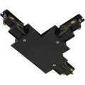 SLV T-connector, T-kobling, Sort, Polykarbonat (PC), IP20, I, Tak/Vegg