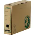 Fellowes R-Kive Earth - Boksfil - bokryggbredde: 80 mm - for A4 (210 x 297 mm) - brun