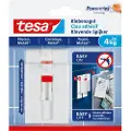 TESA 77767-00000, Innendørs, Universalkrok, Grå, Rød, Hvit, Limstrimmel, 4 kg, Gips