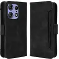 Mtp Products Motorola Edge 50 Pro Lommebok-deksel med Kortholder - Svart