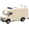 Herpa 013949 H0 Udrykningskøretøj model Mercedes Benz Vario ambulance, hvid