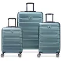 Delsey Set Air Armour (s. M Y L) 99l Trillekoffert
