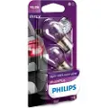 Philips VisionPlus 12499VPB2 Tradisjonelle kupé- og signallyspærer, 5 W, 12 V, P21/5, 2 stykker